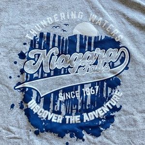 Niagara Falls New York NY T-Shirt EST Thundering Waters Discover The Adventure